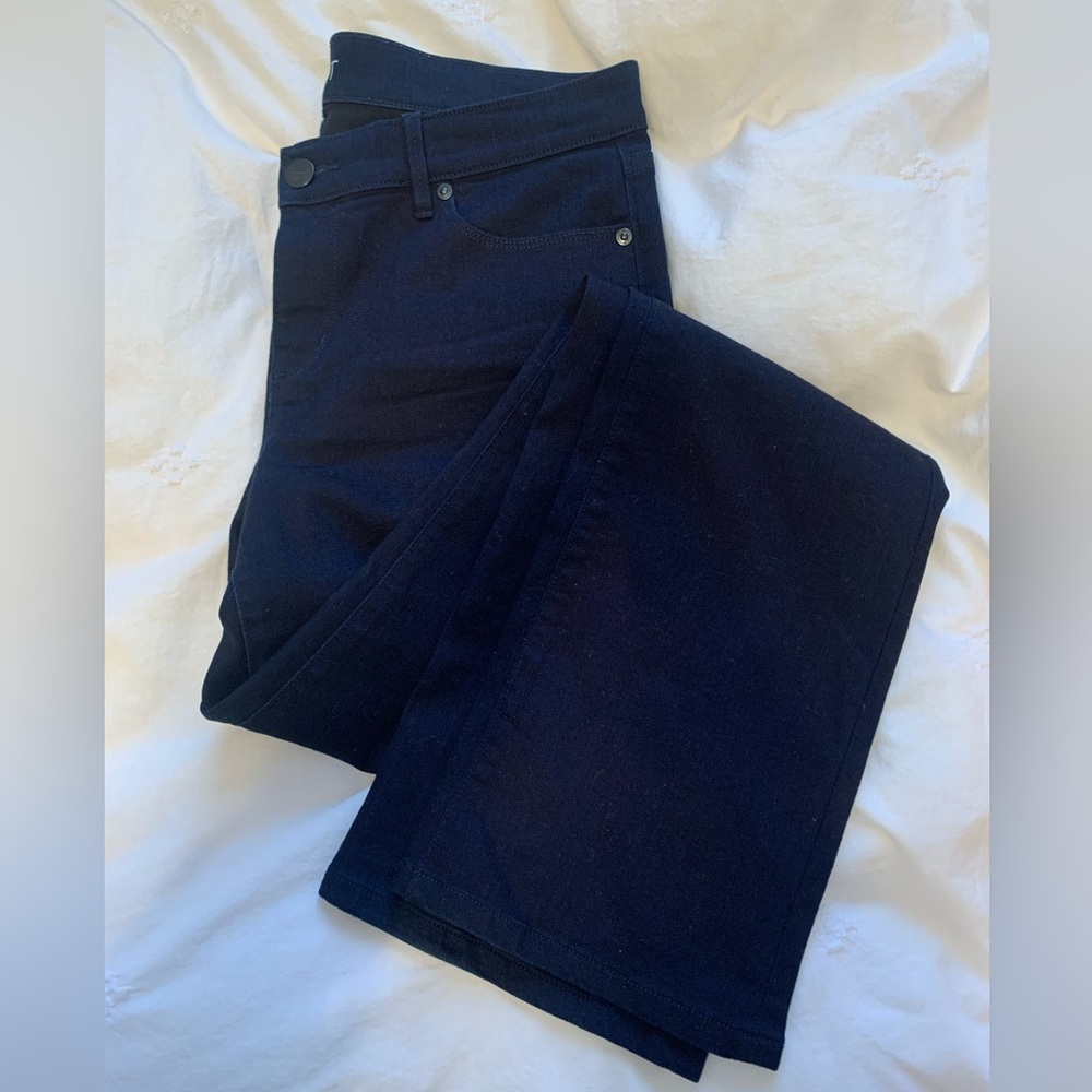 Denim boot cut jeans